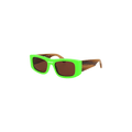 Off-White Lucio Sunglasses — Green