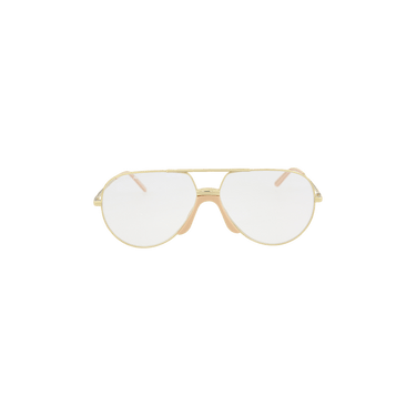 Gucci Aviator Style Metal Sunglasses — Multi-Color