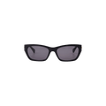 Bottega Veneta Acetate Frame Sunglasses — Black