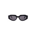 Bottega Veneta Acetate Frame Sunglasses — Black
