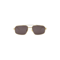 Bottega Veneta Metal Frame Sunglasses — Gold
