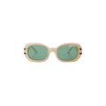 Casablanca Cat Eye Sunglasses — Cream