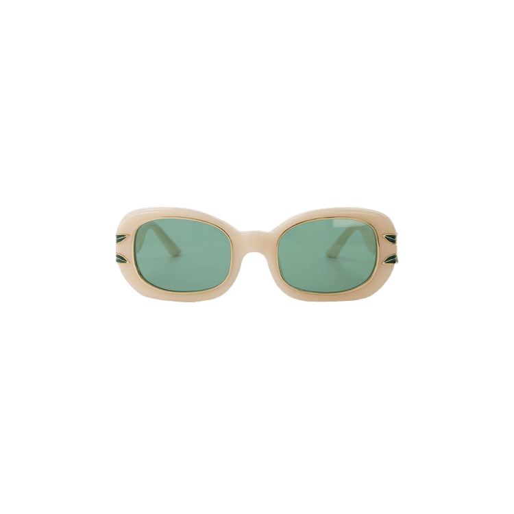 Casablanca Cat Eye Sunglasses — Cream
