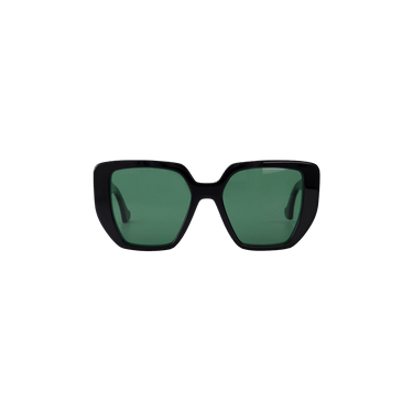 Gucci Geometric Sunglasses — Green