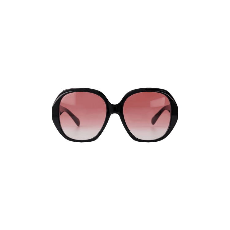 Gucci Acetate Frame Sunglasses — Black