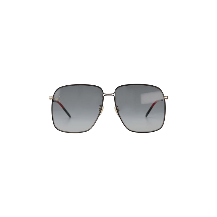 Gucci Oversized Sunglasses — Gold