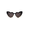 Saint Laurent Acetate Frame Sunglasses — Black