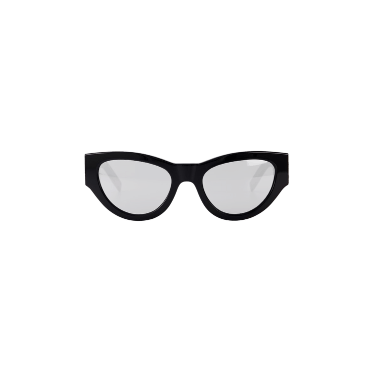 Saint Laurent Acetate Frame Sunglasses — Black