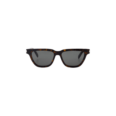 Saint Laurent Cat Eye Frame Sunglasses — Brown