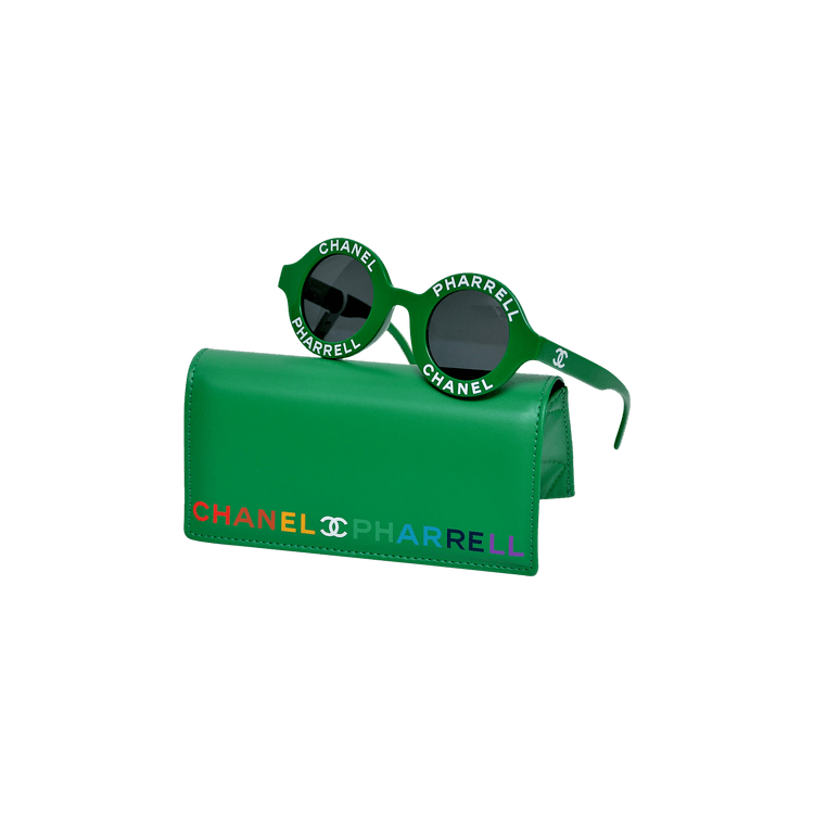 Chanel x Pharrell Capsule Collection Sunglasses in Green — Green