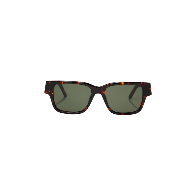 Palm Angels Newport Sunglasses — Green