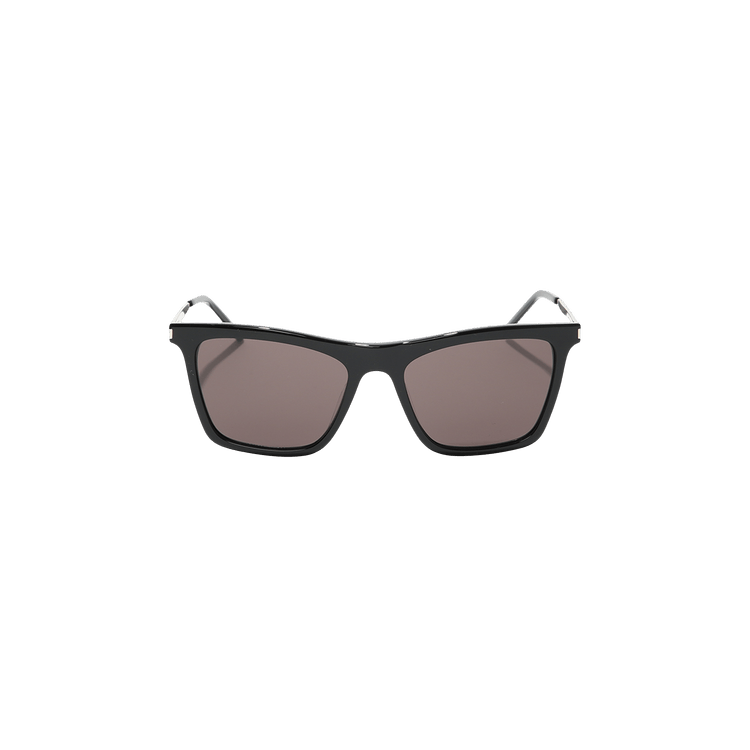 Saint Laurent Square Sunglasses — Black