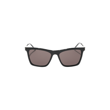 Saint Laurent Square Sunglasses — Black