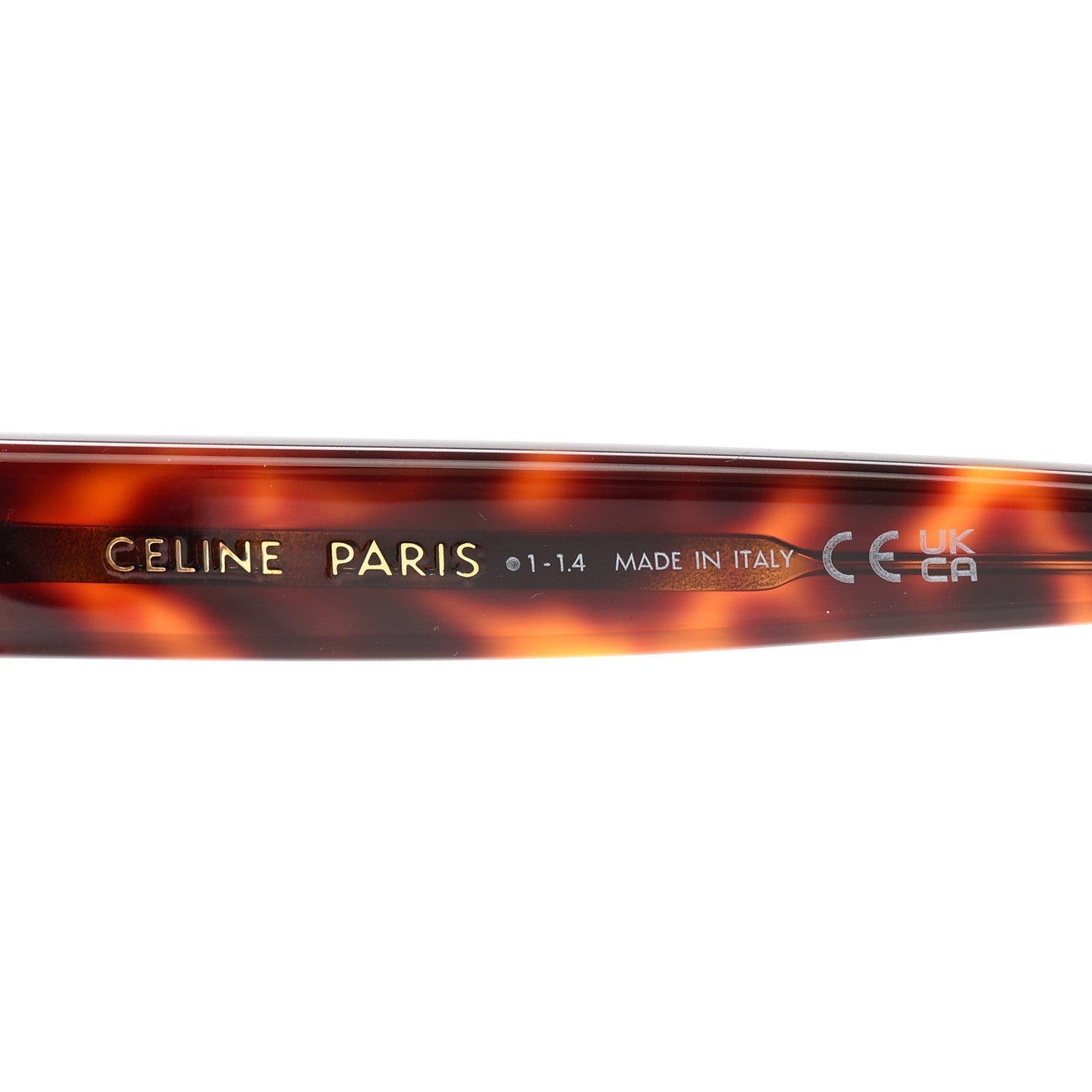 Celine Square Sunglasses — Tortoise