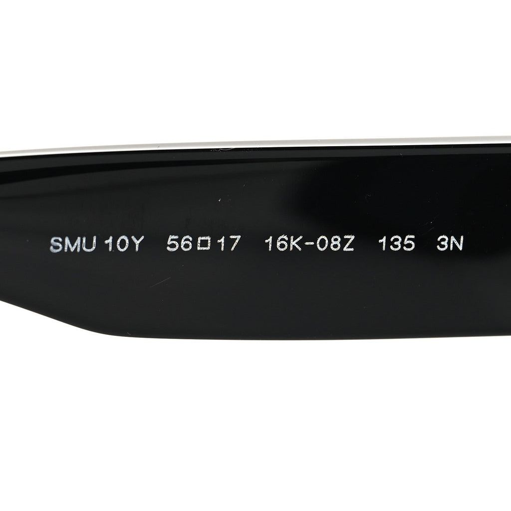 Miu Miu Rectangle Sunglasses — Black SMU 10Y