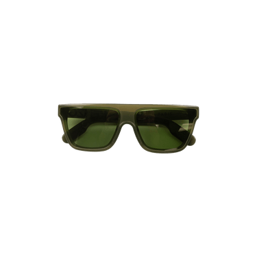 Kenzo Classic Square Sunglasses — Green