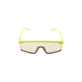 Kenzo Smoke Mirror Mask Sunglasses — Yellow