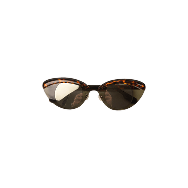 Kenzo Cat Eye Reflective Sunglasses — Black