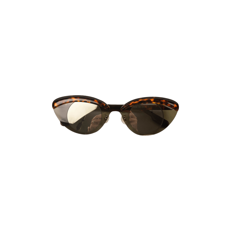 Kenzo Cat Eye Reflective Sunglasses — Black