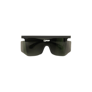 Off-White Mask Logo Sunglasses — Black