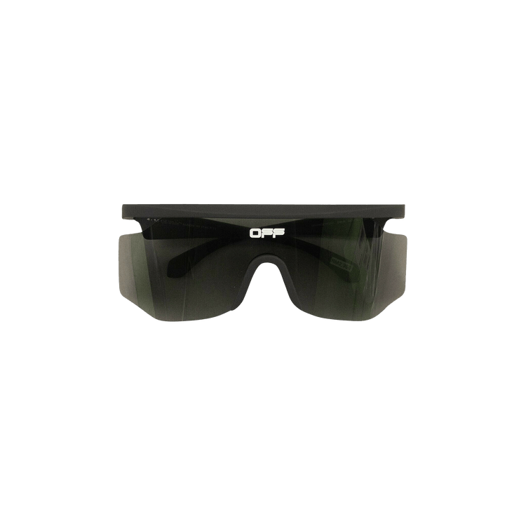 Off-White Mask Logo Sunglasses — Black