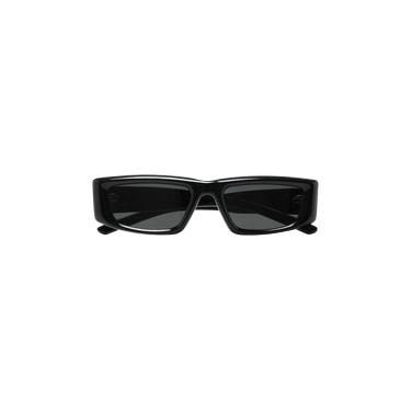 Gentle Monster Silver Clouds 01 Sunglasses — Black