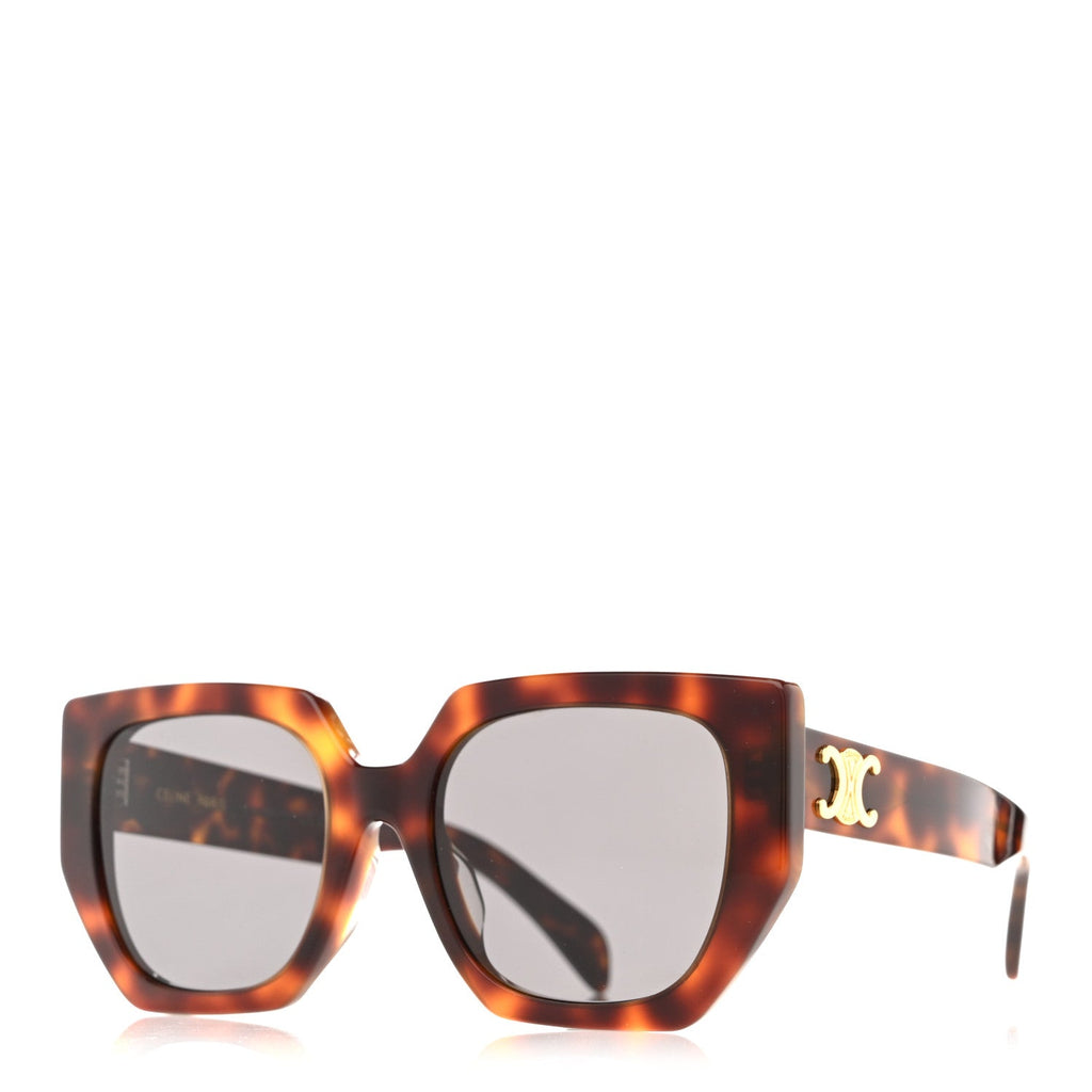Celine Butterfly Sunglasses — Tortoise