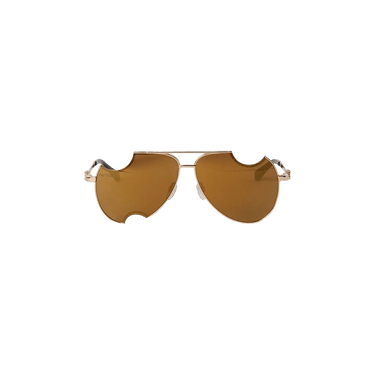 Off-White Dallas Sunglasses — Gold