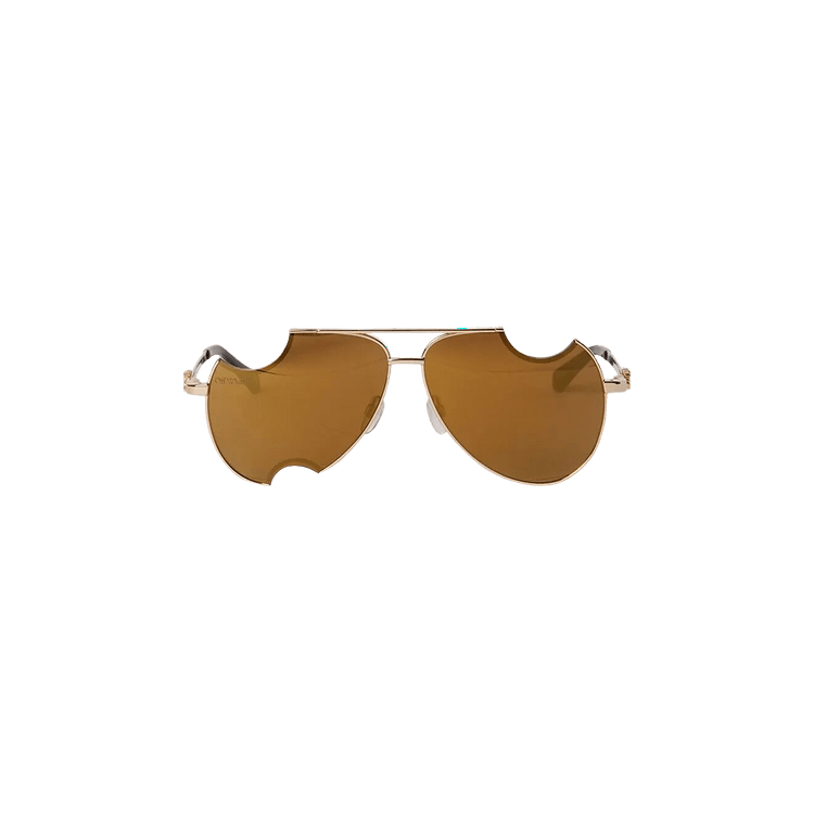 Off-White Dallas Sunglasses — Gold