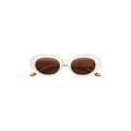 Gentle Monster Eve WC6 Sunglasses — White