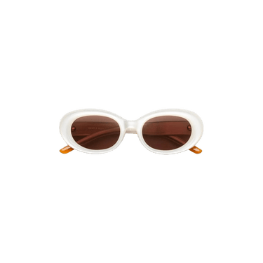 Gentle Monster Eve WC6 Sunglasses — White