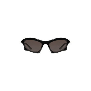 Balenciaga Bat Rectangle Sunglasses — Black