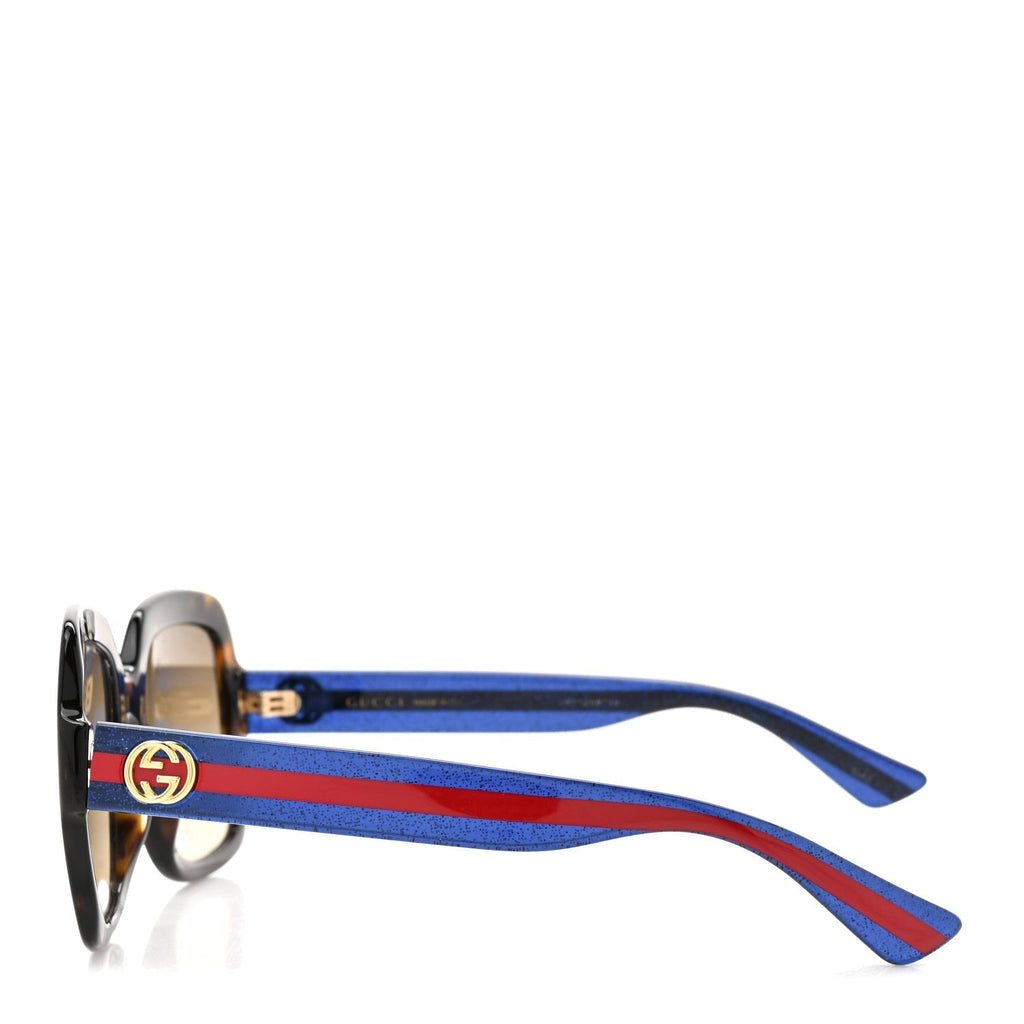 Gucci Square Sunglasses — Brown GG0036S