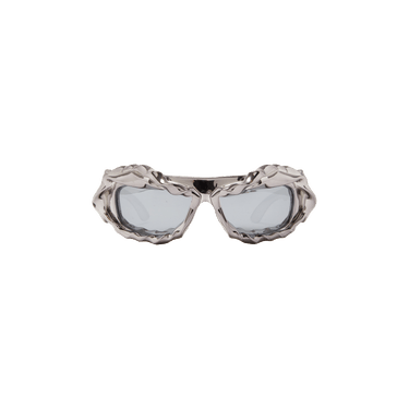 GOAT Exclusive for Manifesto Ottolinger Twisted Sunglasses — Silver