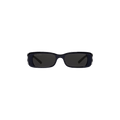Balenciaga Dynasty Rectangle Sunglasses — Black