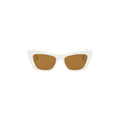 Palm Angels Hermosa Sunglasses — White