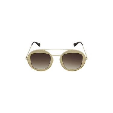 Gucci Round Sunglasses — Gold