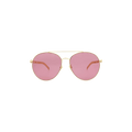 Gucci Round Frame Sunglasses — Gold