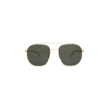 Gucci Square Frame Sunglasses — Gold