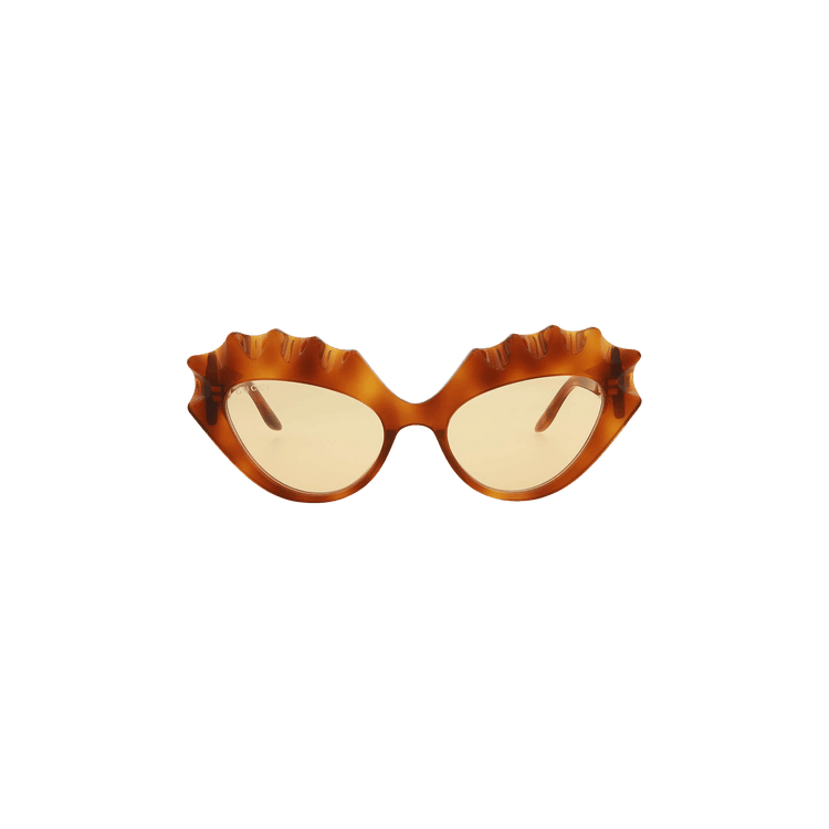 Gucci Cat Eye Sunglasses — Brown