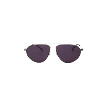 Gucci Aviator Sunglasses — Silver