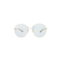 Gucci Round Frame Sunglasses — Gold
