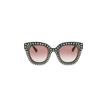 Gucci Cat Eye Sunglasses — Black