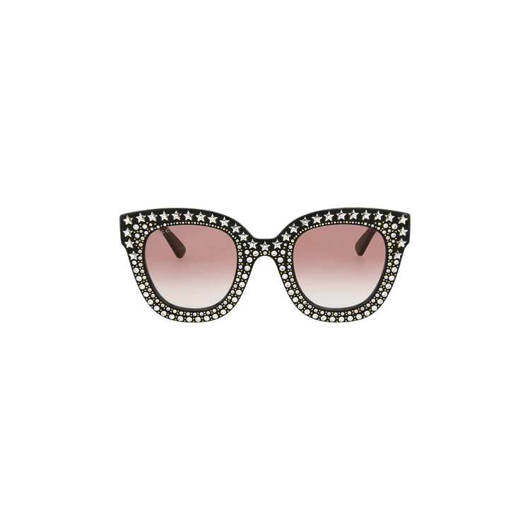 Gucci Cat Eye Sunglasses — Black