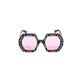 Gucci Geometric Sunglasses — Black