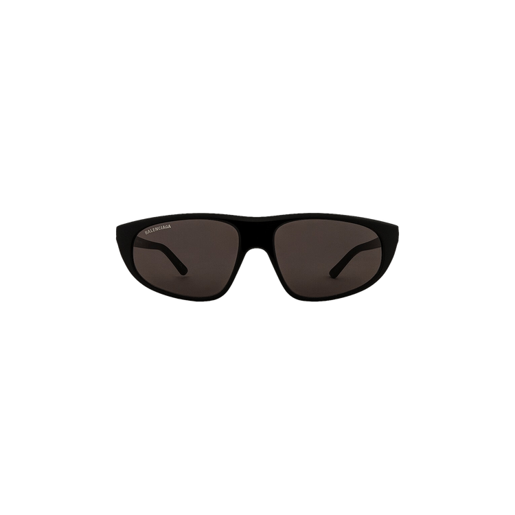 Balenciaga Square Frame Acetate Sunglasses — Black