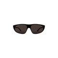 Balenciaga Square Frame Acetate Sunglasses — Black