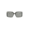 Balenciaga Square Frame Sunglasses — Silver