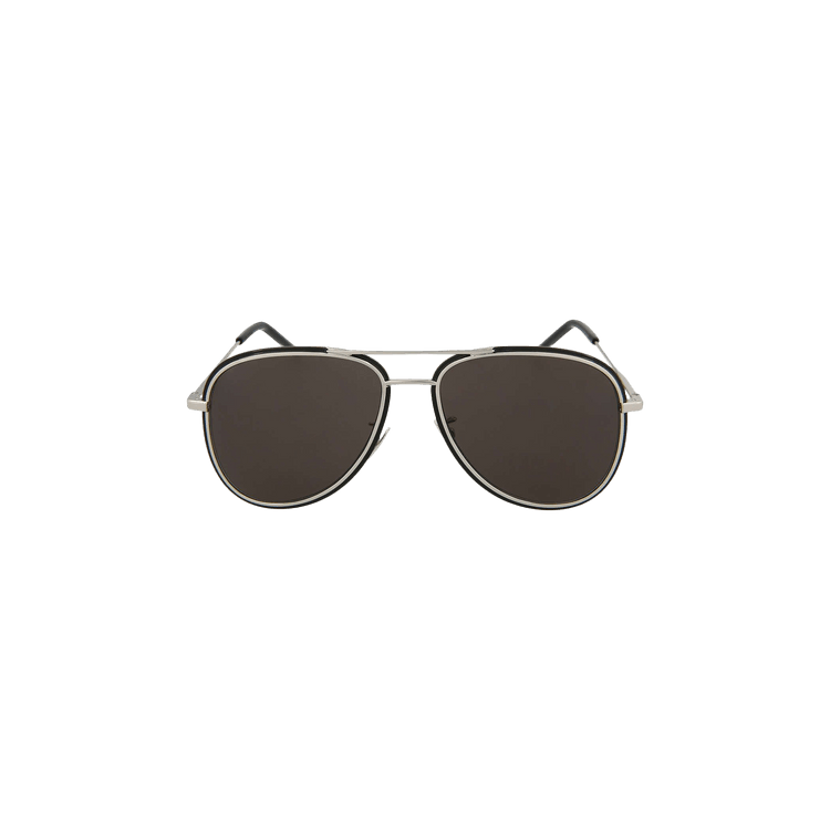 Saint Laurent Aviator Sunglasses — Black