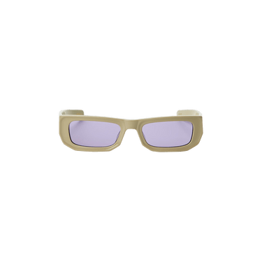 Flatlist Bricktop Sunglasses — Cream
